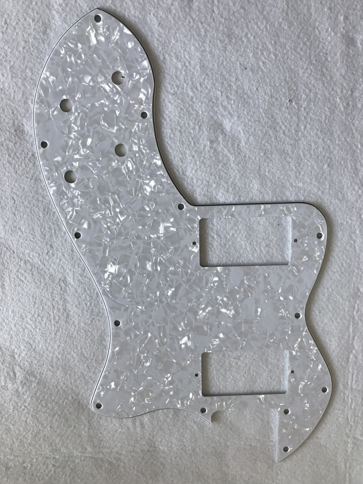 Primary image for For Tele Classic Player Thinline PAF Guitar Pickguard Scratch Plate,White Pearl