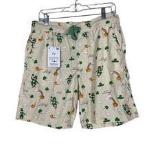 Denim &amp; Flower  Lucky Leprechaun Boxer Shorts Mens Size Large  - £14.05 GBP