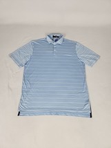Ralph Lauren RLX Classic Fit Short Sleeve Golf Polo Men&#39;s L Blue White S... - $49.99