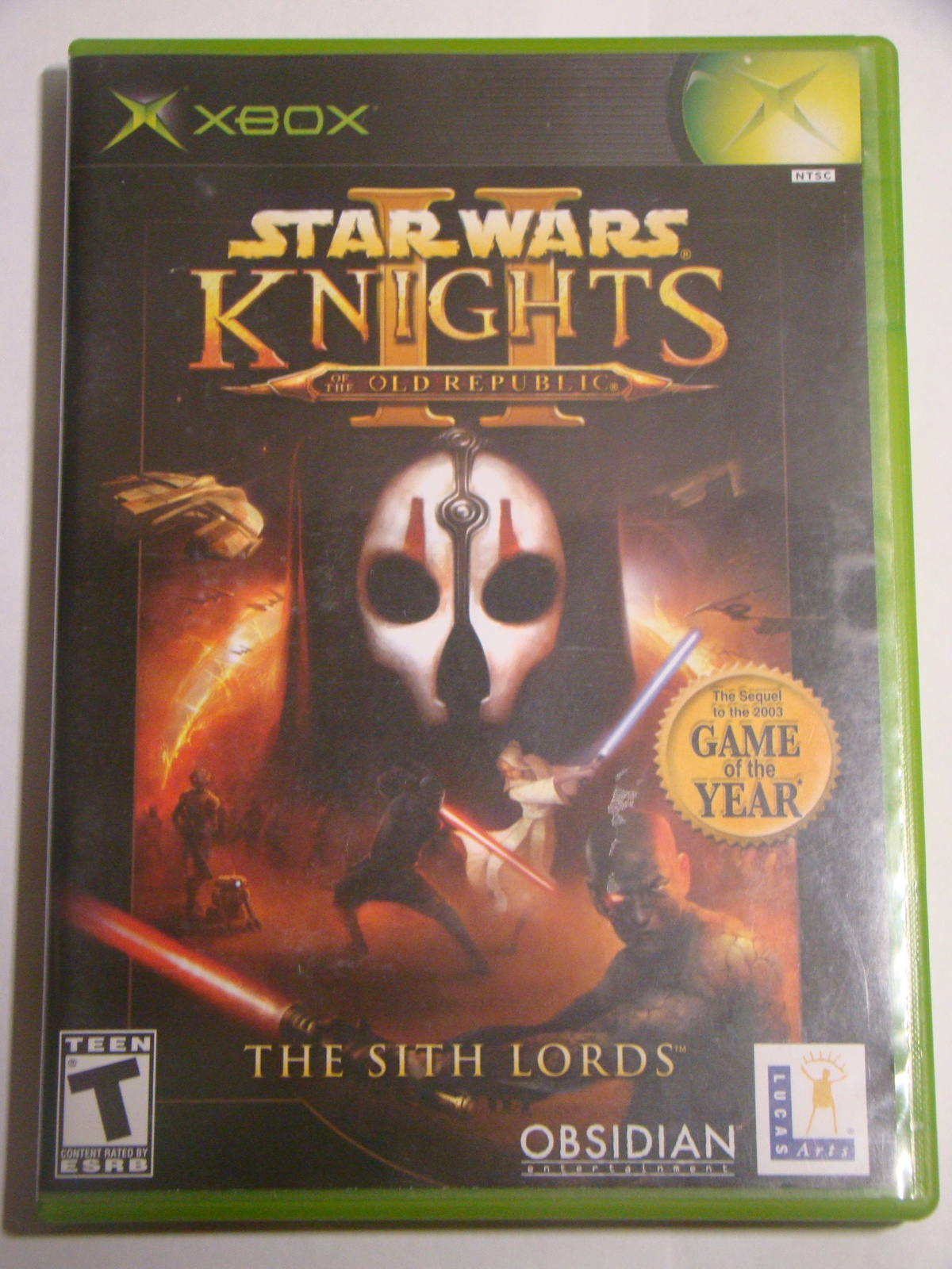 Star Wars Knights Of The Old Republic - Jeu Xbox Complet - Version PAL