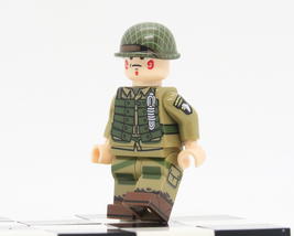 WW2 MOC minifigures US Army 101st paratrooper Normandy D-Day Easy compan... - £3.90 GBP