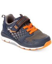 Stride Rite Toddler Made2Play Breccen Sneakers Navy/Orange BB60268 Size 4XW - $19.80