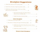 The Oasis Ranch House Restaurant Breakfast Menu 1940&#39;s - $17.82