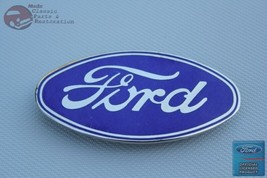 28-30 Ford Model A Hot Rat Street Rod Blue Oval Radiator Shell Emblem New - £1,583.47 GBP