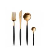 Cutipol Goa Black Gold 12 Piece Cutlery Set - £224.57 GBP