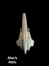Battlestar Galactica Viper V2  3d printed  New! 8 inches White - £23.74 GBP