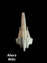 Battlestar Galactica Viper V2  3d printed  New! 8 inches White - £22.77 GBP