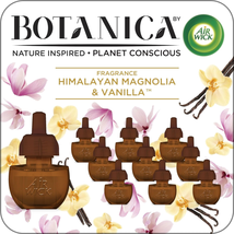 Botanica by  Plug in Scented Oil, 10 Refills, Himalayan Magnolia and Van... - £28.09 GBP
