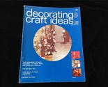 Decorating &amp; Craft Ideas Magazine February 1971 Decoupage, Leather Tie-Dyes - $10.00