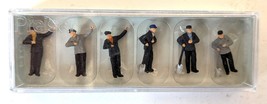 Preiser 14014 HO Steam Engine Crew - (6) Figure Set - NIB - FREE SHIPPING - €20,47 EUR