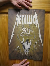 Metallica Poster December 5, 2011 30th Fillmore Commemoration-
show orig... - $179.29