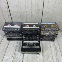 Lot Of 34 Used Cassette Tapes Sony Maxell Memorex - £7.92 GBP