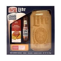 Hillshire Farm Miller Lite Summer Sausage Gift Set - $19.80