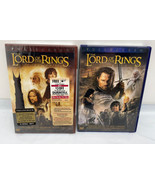 The Lord of the Rings Return of the King &amp; Two Towers 2 DVD LOT Widescreen - $19.75