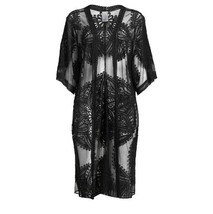 Time and Tru ~ Black Soot ~ Lace Kimono ~ Layering Piece ~ Women&#39;s Large... - £17.93 GBP