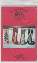Patrice &amp; Company From My Heart to Yours  Pattern Stockings In A Row - £3.92 GBP