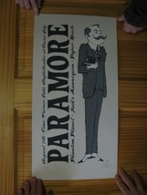 Paramore Poster Silk Screen Signed Numbered August 24 Phantom Planet Paper Route - £176.19 GBP