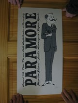 Paramore Poster Silk Screen Signed Numbered August 24 Phantom Planet Paper Route - £168.18 GBP