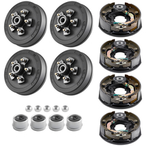 VEVOR Electric Trailer Brake Assembly, 10 x 2-1/4", 2 Pairs Electric Bra... - $411.27