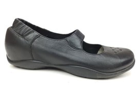 Dansko Black Leather Mary Jane Ballet Wedge Womens 38 US 7.5-8 - £39.52 GBP