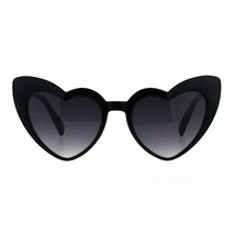 Cateye Heart Shape Sunglasses Womens Cute Fun Fashion Shades UV 400 - £8.74 GBP+