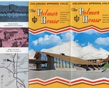 The Palmer House Motor Hotel Brochure Colorado Springs Colorado 1960&#39;s - £17.20 GBP