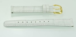 Fossil Unisex Weiß Texturiert Leder Ersatz Uhr Band 18mm - £3.93 GBP