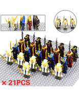 21pcs Japanese Samurai Bushi Warriors Custom Minifigure Set A - $32.89