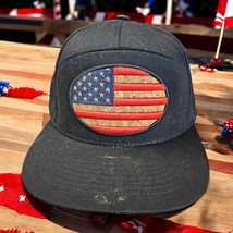 AMERICAN FLAG ADJUSTABLE SNAPBACK HAT CAP 7 PANEL - $10.88