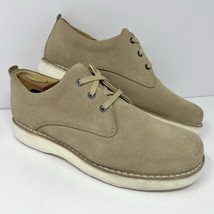 Samuel Hubbard Men’s Free Plain Toe Oxford Shoe Sz 11 Sand Tan Suede Vib... - $59.35