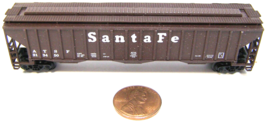 Unimate 1989 N Scale Model RR Hopper Car 3-Bay ATSF Santa Fe 313450   IG7 - £15.76 GBP