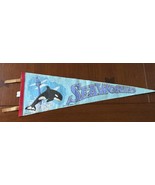 Vintage 1973 Sea World Pennant Souvenir Made in USA - $131.52 MXN