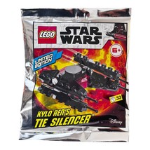 Lego Star Wars Kylo Ren&#39;s Tie Silencer Foil Pack Set Limited Edition 911954 New - £6.88 GBP