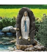 36&quot;H OUR LADY OF LOURDES GROTTO GARDEN STATUE - $538.96 CAD