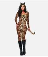 Leg Avenue Cougar Costume M/L 83666 4 Piece Costume, Ears, Catsuit, Coll... - $36.75 CAD