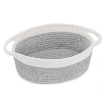 Woven Cute Chest Box For Cat Dog Toys Storage, 12&quot;X 8&quot; X 5&quot;, Small ,Rope... - £20.02 GBP