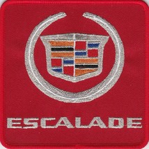 CUSTOM RED SILVER EMBROIDERED 4x4 CLASSIC CAR PATCH UPHOLSTERY LOGO EMBLEM  - $14.99