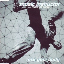 Music Instructor TRIPLE-M Crew Rock Your Body CD-SGL Electro Breakdance B-BOY - £14.23 GBP