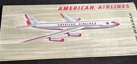 American Airlines 1960&#39;s System Map Flight Routes - £6.25 GBP