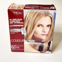 L&#39;Oreal Couleur Experte Express Hair Color Toasted Coconut 8.0 Medium Bl... - $15.15