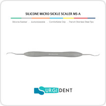 MICRO SICKLE SCALER MS-A SILICONE COATED HAND INSTRUMENTS PERIODONTAL CE - £7.06 GBP