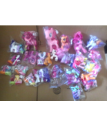 Lot of 42 My Little Pony Figures 2&quot; up to 6&quot; 2006 to 2016 Hasbro with Mc... - £29.41 GBP