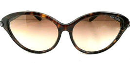 Tom Ford TF 342 Priscila Tortoise 60mm Oversized Women&#39;s Sunglasses T1 - £117.26 GBP
