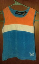 Childs No Boundries Butterfly Tank Top 80/20 Cotton Poly Beach Summer To... - $8.99