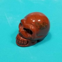 Obsidian Skull Carved Stone Crystal Healing Realistic 1&quot; Tall x 1.5&quot; Wide  - £17.04 GBP