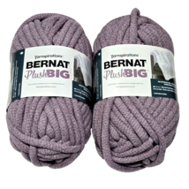 2 Pack Yarnspirations Bernat Plush Big Elderberry Jumbo 7 Polyester 8.8oz - €29,18 EUR