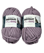 2 Pack Yarnspirations Bernat Plush Big Elderberry Jumbo 7 Polyester 8.8oz - €29,18 EUR