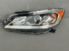 OEM 16-17 Honda Accord Left LH Driver Side Halogen LED Headlight 33150-T2A-A81 - £136.23 GBP
