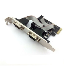 Pci-E Serial Port Card 9 Pin Card Rs232 Adapter Card Com To Pcie Port Ex... - £17.96 GBP