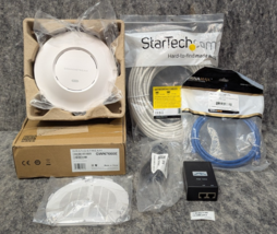Grandstream GWN7660E WiFi 6 Indoor Access Point Enterprise Dual-Band Bundle - $94.99